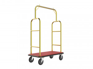 hotel trolley 01 3D Модель