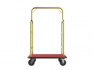 hotel trolley 01 3D Модель