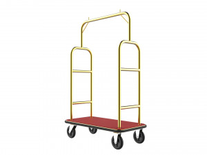 hotel trolley 01 3D Модель