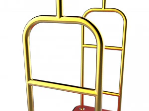 hotel trolley 01 3D Model