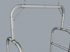 hotel trolley 01 3D Модель