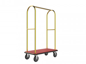 hotel trolley 02 Model 3D