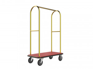 hotel trolley 02 Model 3D