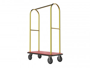 hotel trolley 02 Model 3D