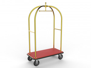 hotel trolley 03 3D Model