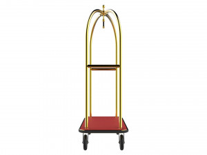 hotel trolley 03 Model 3D