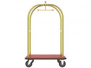 hotel trolley 03 Model 3D