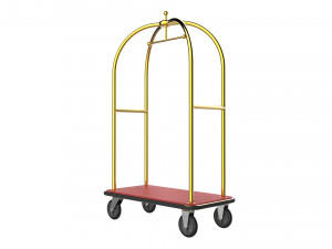 hotel trolley 03 Model 3D