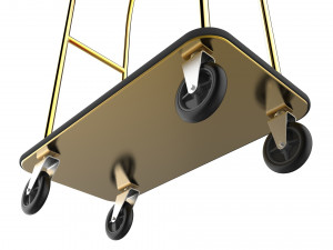 hotel trolley 03 Model 3D