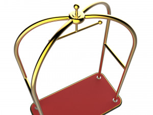 hotel trolley 03 Model 3D