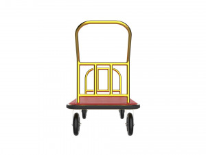 hotel trolley 04 3D Model