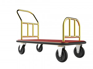 hotel trolley 04 3D Model