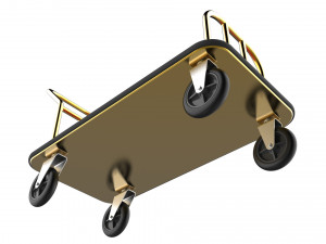 hotel trolley 04 3D Model