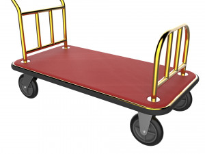 hotel trolley 04 3D Model