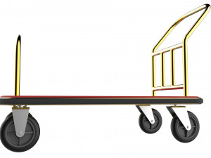 hotel trolley 04 3D Model