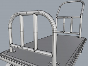 hotel trolley 04 3D Model