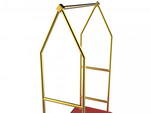 hotel trolley 05 3D Model