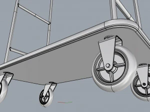 hotel trolley 05 3D Model
