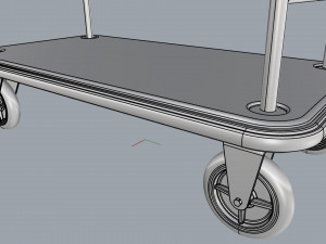 hotel trolley 05 3D Модель