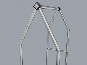 hotel trolley 05 3D Модель