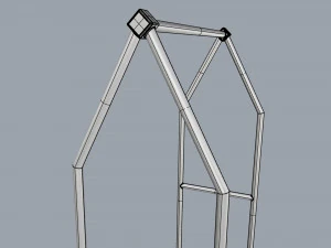 hotel trolley 05 3D Model