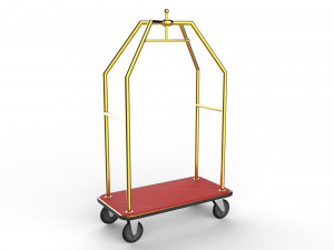 hotel trolley 06 3D Model