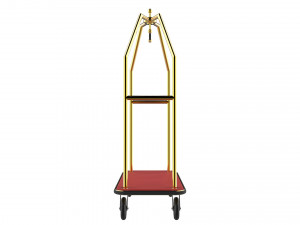 hotel trolley 06 3D Модель