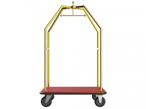 hotel trolley 06 3D Модель