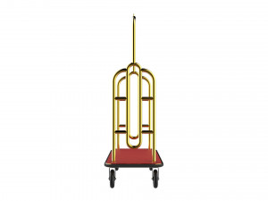 hotel trolley 07 Modello 3D