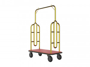 hotel trolley 07 Modello 3D