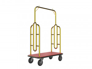 hotel trolley 07 Modello 3D