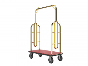 hotel trolley 07 Modello 3D