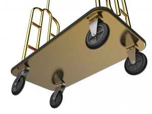 hotel trolley 07 3D Model