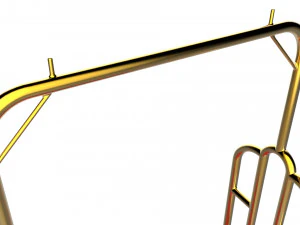 hotel trolley 07 3D Model