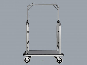 hotel trolley 07 Modello 3D