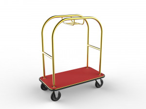 hotel trolley 08 3D Модель
