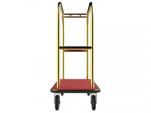 hotel trolley 08 Modello 3D