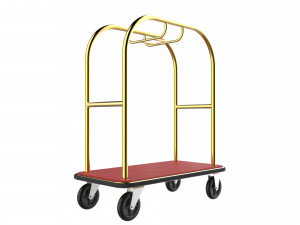hotel trolley 08 Modello 3D