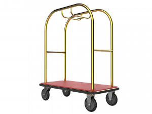 hotel trolley 08 Modello 3D