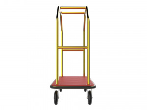 hotel trolley 09 3D Model