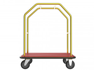 hotel trolley 09 3D Model