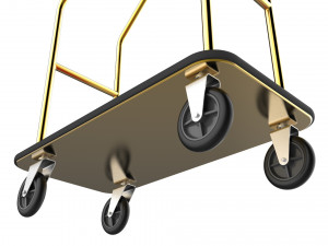 hotel trolley 09 3D Model