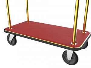 hotel trolley 09 3D Model