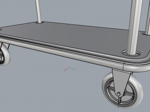 hotel trolley 09 3D Model