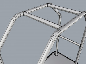 hotel trolley 09 3D Model