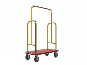 hotel trolley 10 3Dモデル