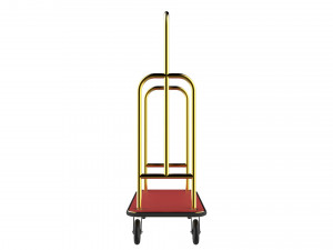 hotel trolley 10 3Dモデル