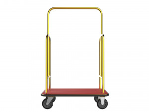 hotel trolley 10 3Dモデル