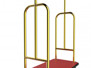 hotel trolley 10 3Dモデル