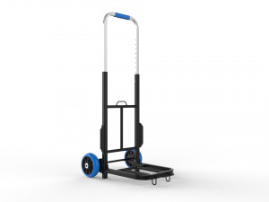 cart storage blue 3Dモデル